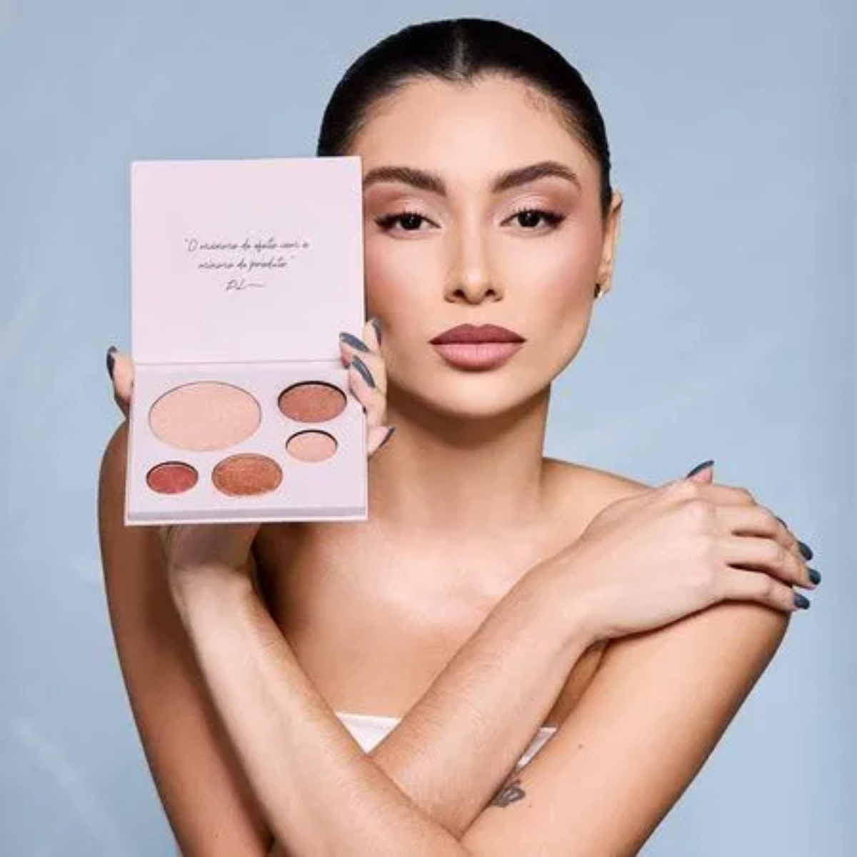 Kit Pele de Porcelana - Base Matte 3 + Ice Stick + Paleta Iluminador