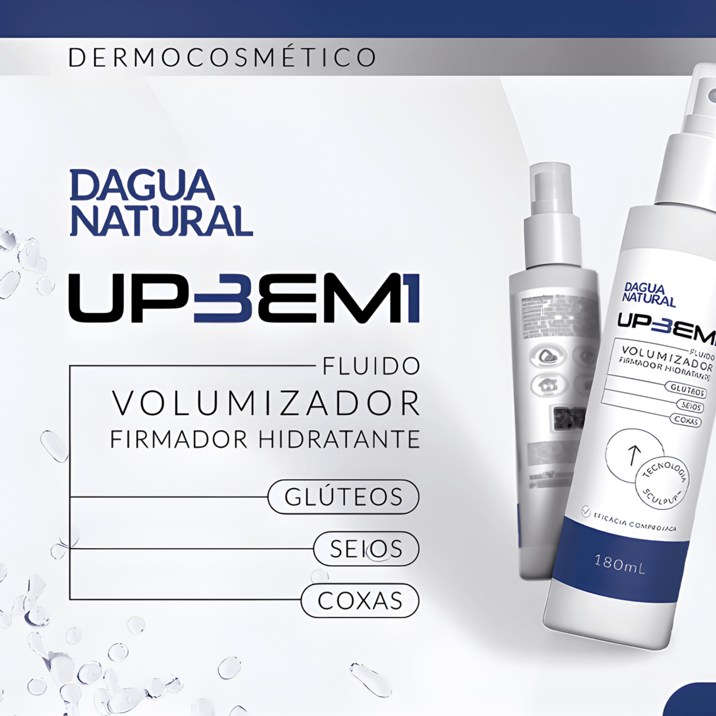 Fluido Volume Seios e Popozão Leave-in Corporal - 180ml DN