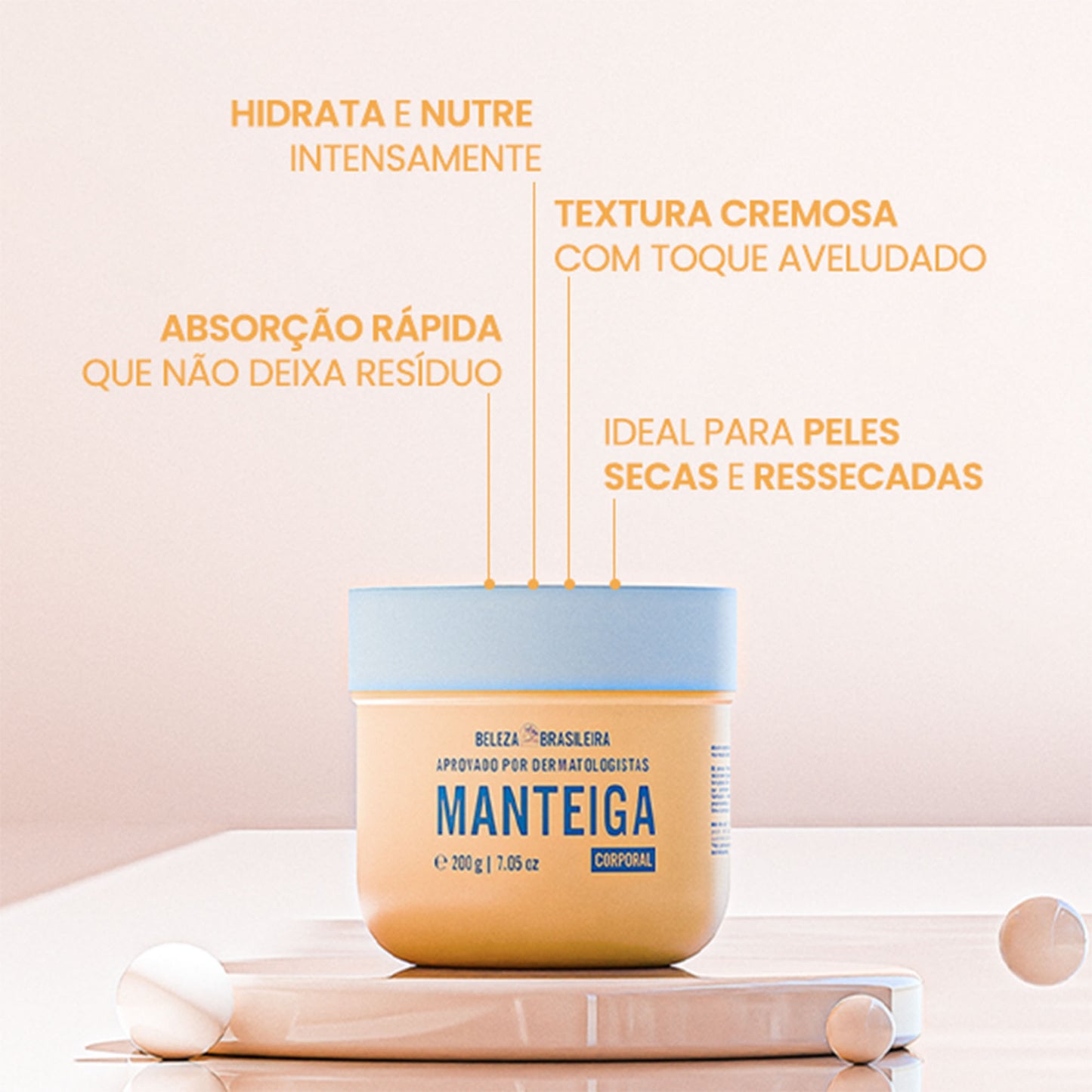 Kit Manteiga Corporal + BB Clear + Esfrega Cream