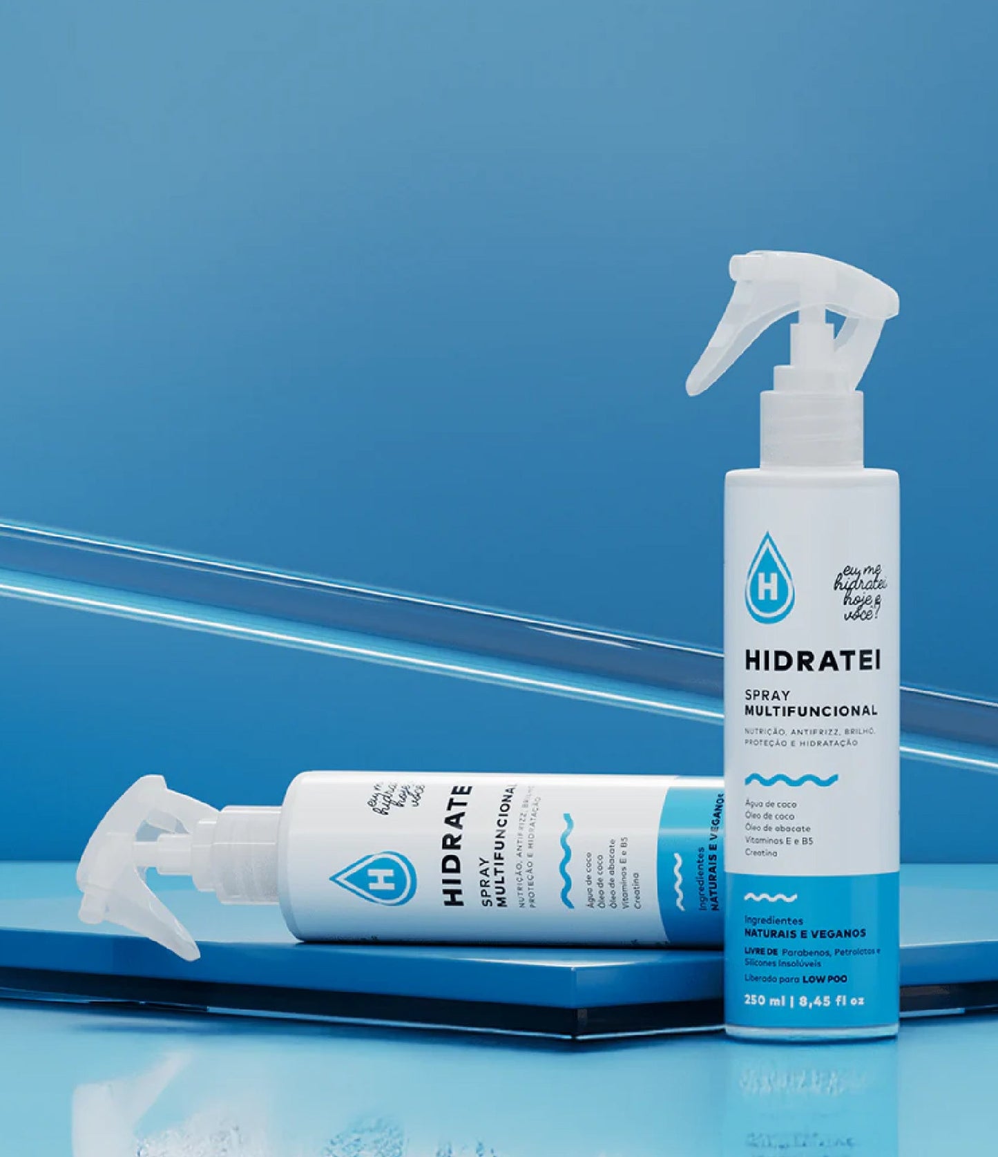 Kit Multifuncional Hidratei 1 Shampoo 1 Spray 250ml