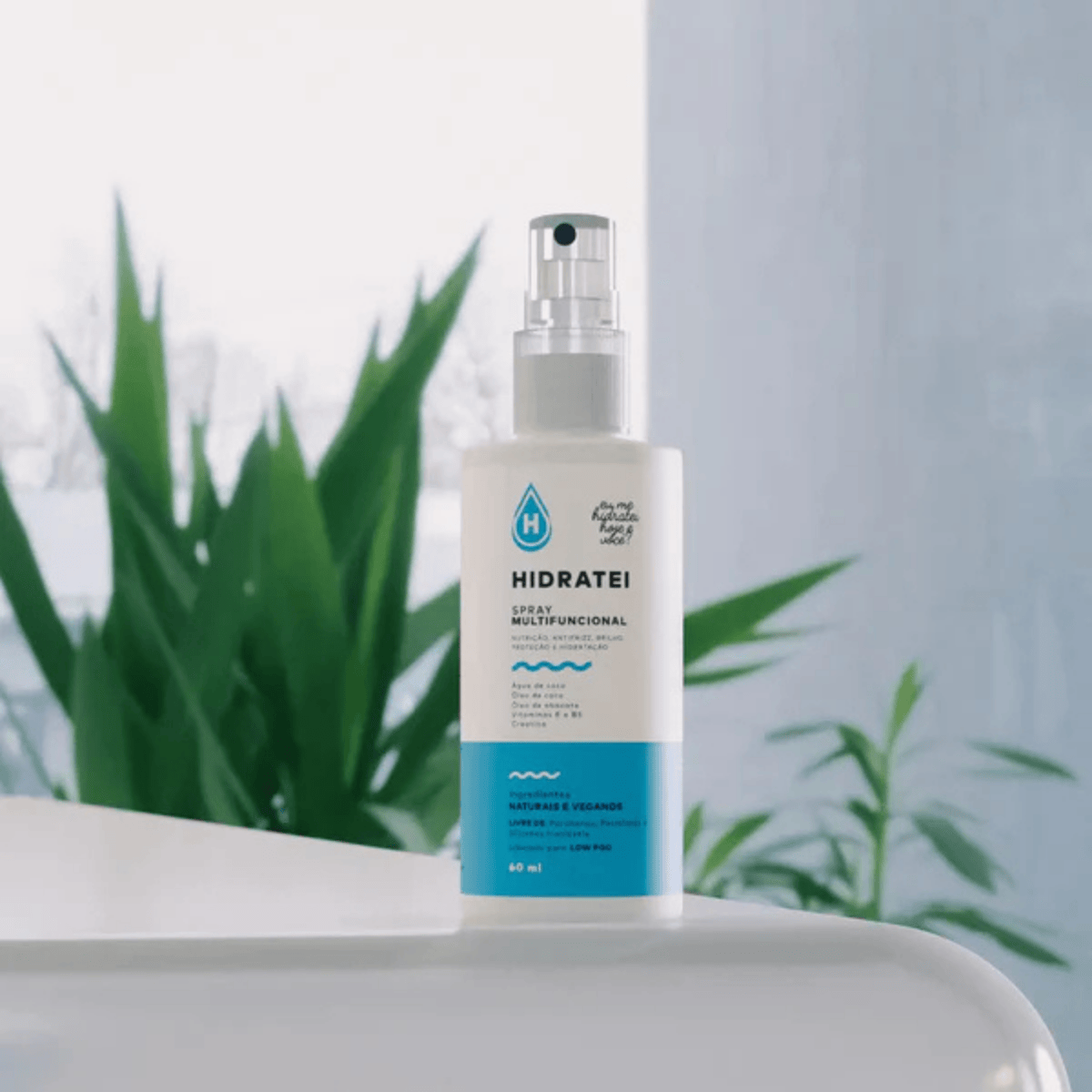 Mini Spray Leave-in Multifuncional 60ml - Hidratei