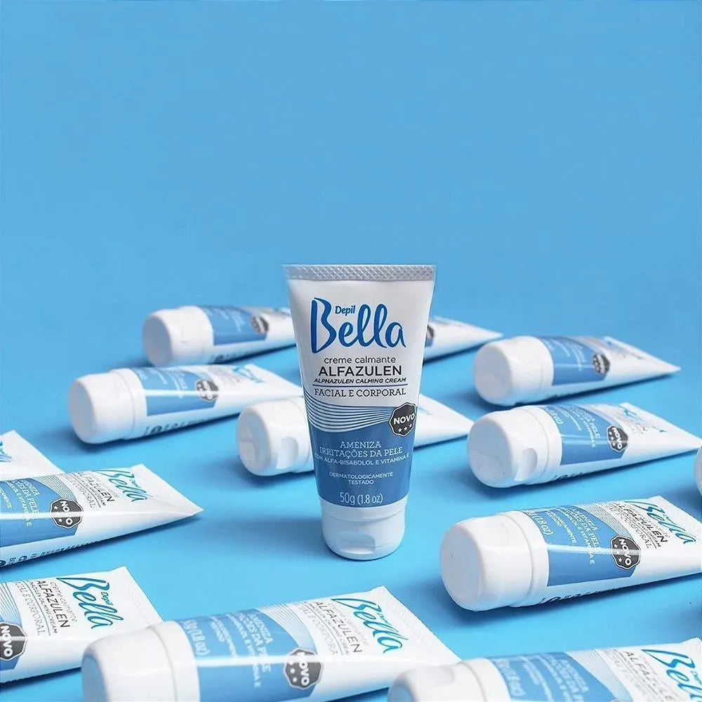 Creme Calmante Alfazuelen Facial e Corporal - 50g Depil Bella