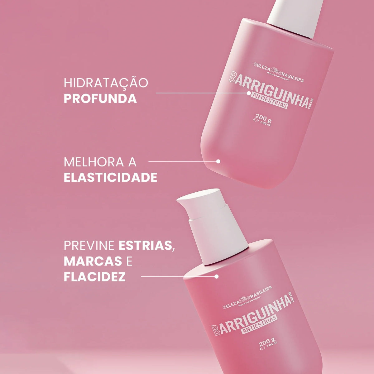 Barriguinha Antiestrias 200g Beleza Brasileira