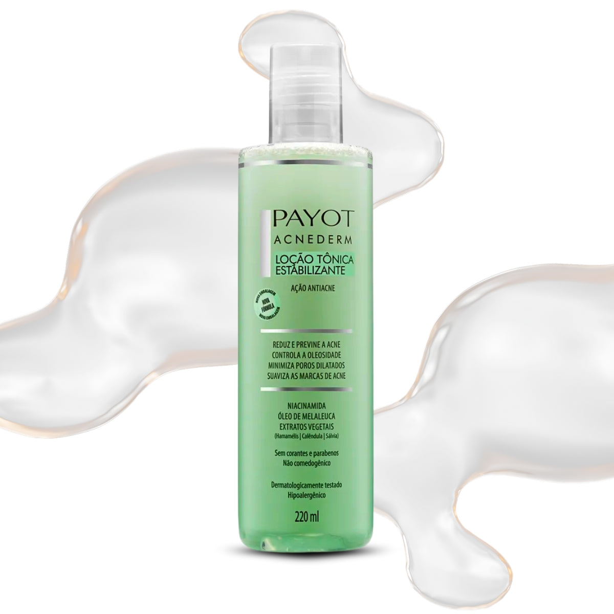 Loção Tônica Estabilizante Acnederm 220Ml Payot