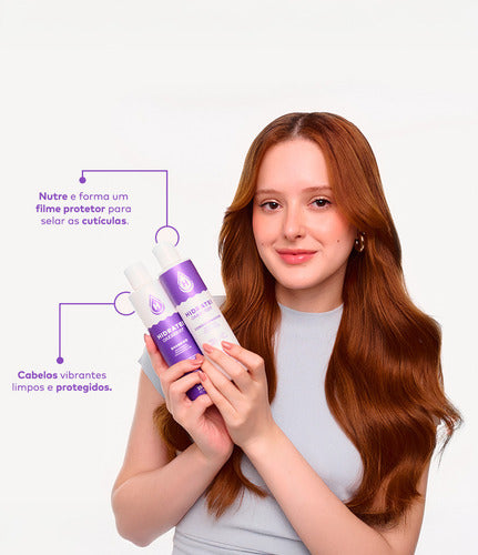 Kit Finalizador + Shampoo + Condicionador Hidratei Oakberry
