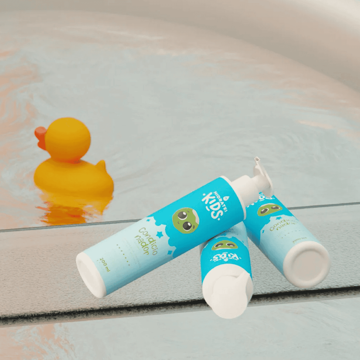 Kit Kids Cuidado Diário - Shampoo E Condicionador Hidratei