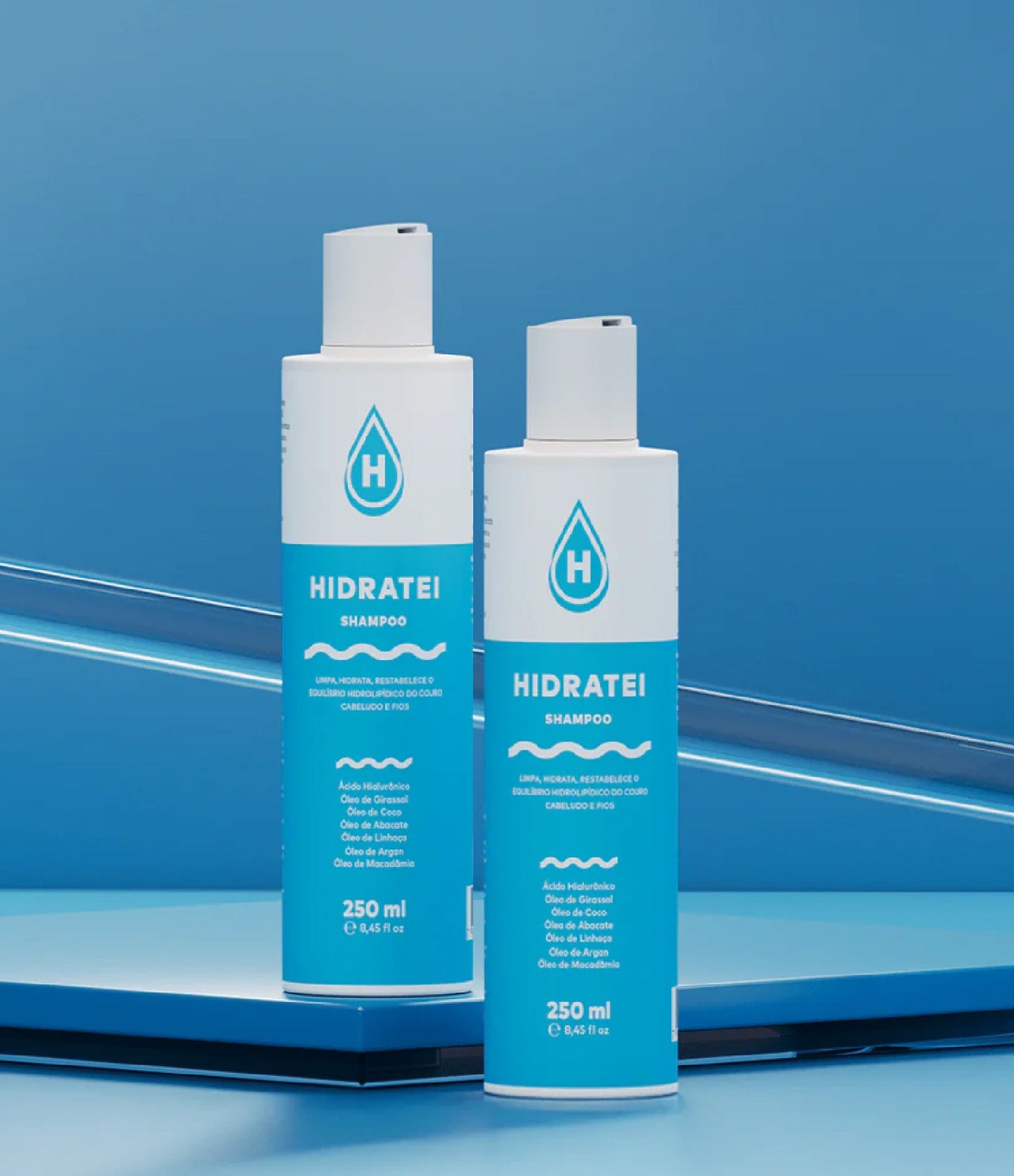 Kit Multifuncional Hidratei 1 Shampoo 1 Spray 250ml