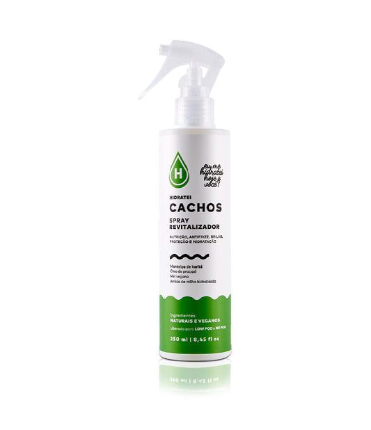 Spray Revitalizador Cachos 250ml - Hidratei