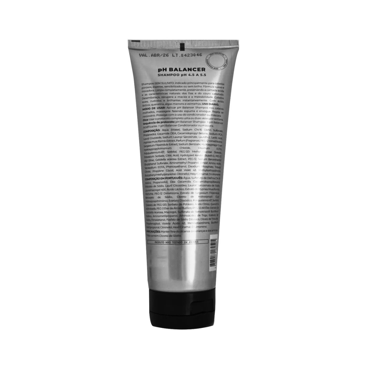 pH Balancer Shampoo Limpeza Brilho Maciez 240ml - K.Pro