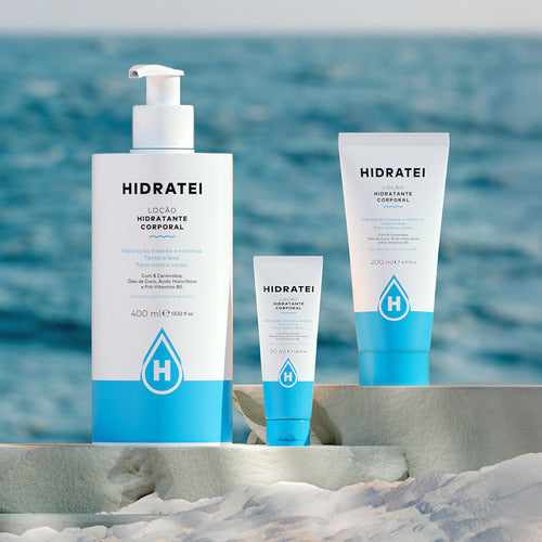 Loção Hidratante Refrescante Corporal 200ml - Hidratei