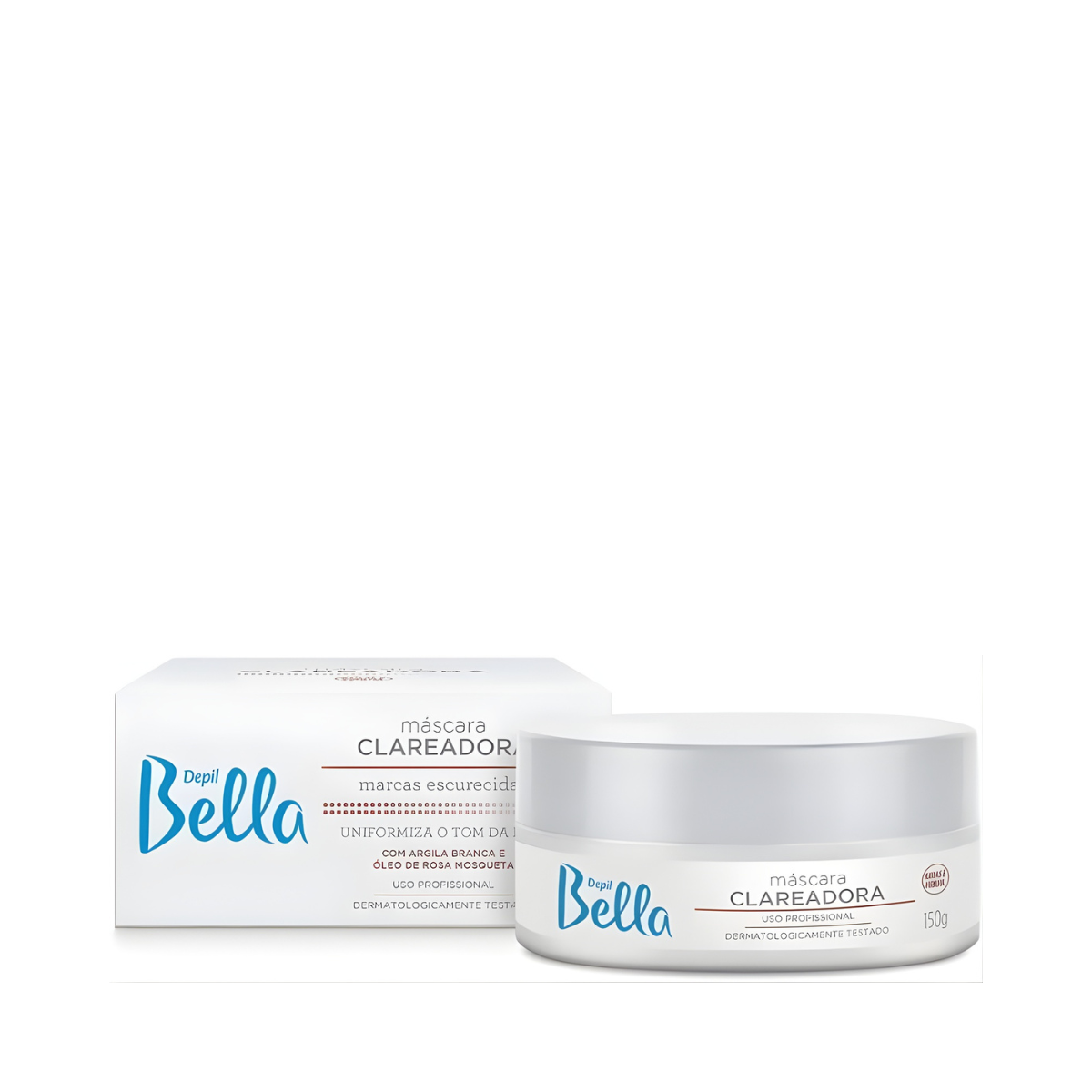 Mascara Clareadora Axilas e Virilha - 150g Depil Bella