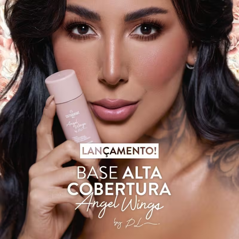 Base Alta Cobertura Facial Catharine Hill Maquiagem