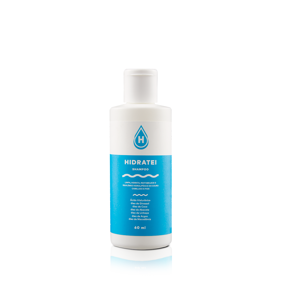 Mini Shampoo Multifuncional 60ml - Hidratei