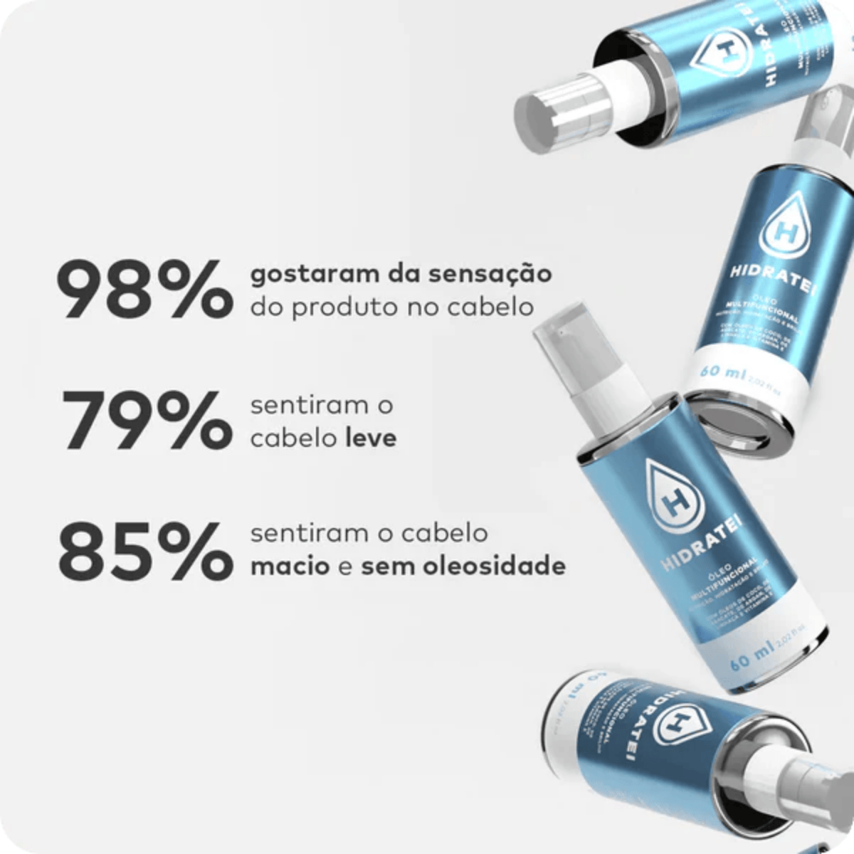 Kit Pre-poo Nutrição Da Hidratei: Shampoo 250ml + Óleo Capilar