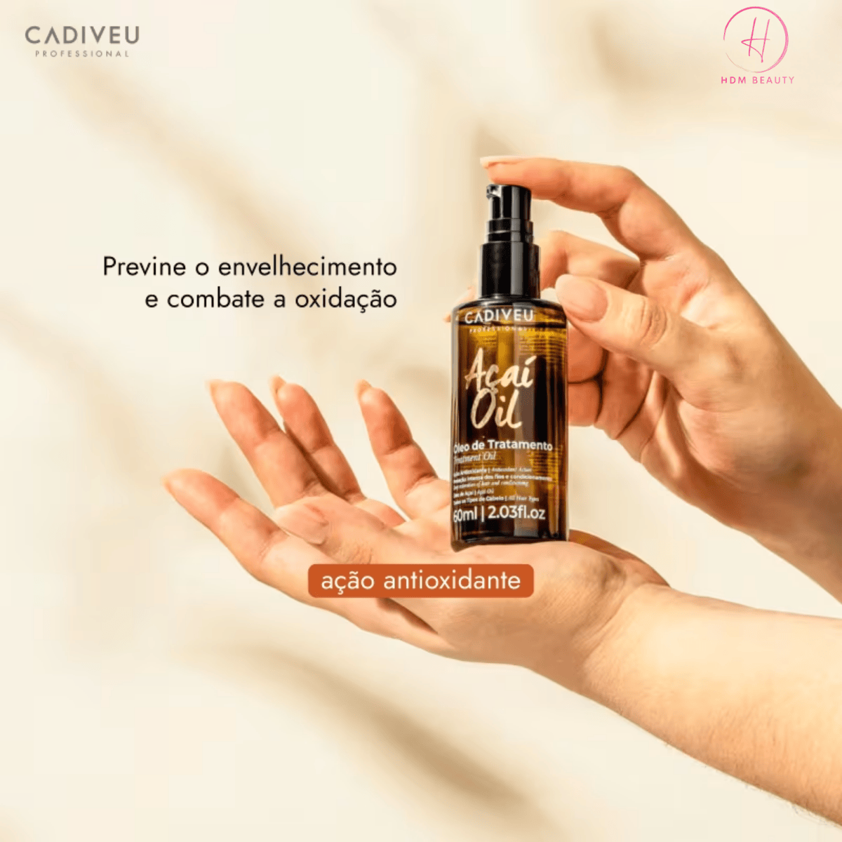 Kit Cadiveu - Leave-in Bye Frizz + Spray Açaí Oil Capilar