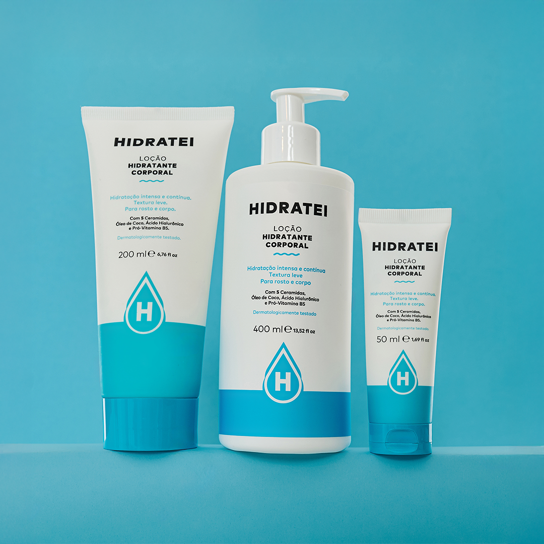 Mini Loção Corporal Hidratei 50ml - Hidratei