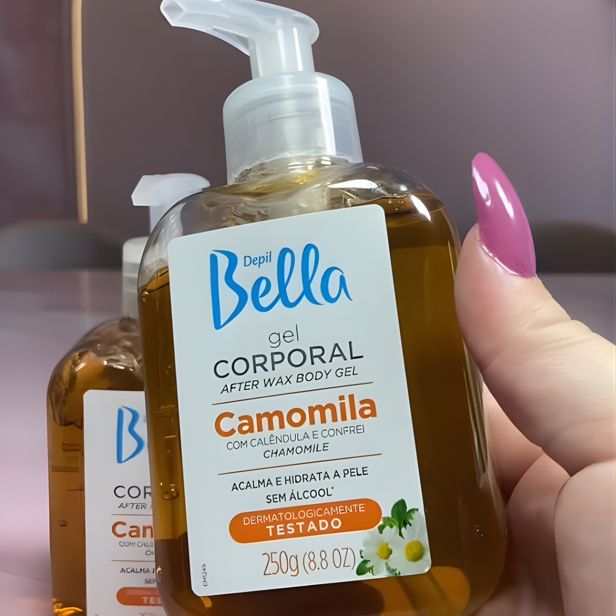 Gel Corporal Camomila - 250g Depil Bella