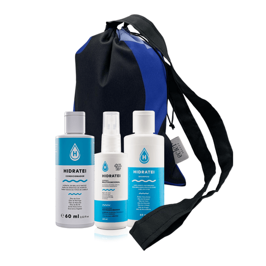 Combo Essencial Mini - Leave-in + Shampoo e Condicionador