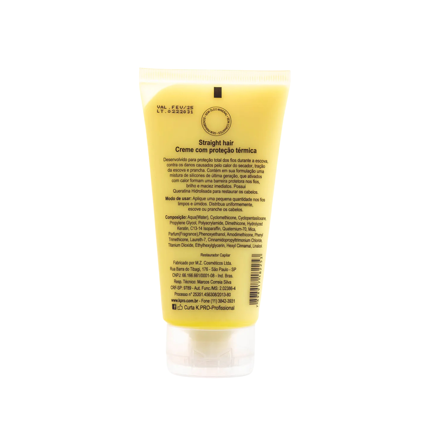 Protetor Térmico Style Straight Hair Creme 150g - K.Pro
