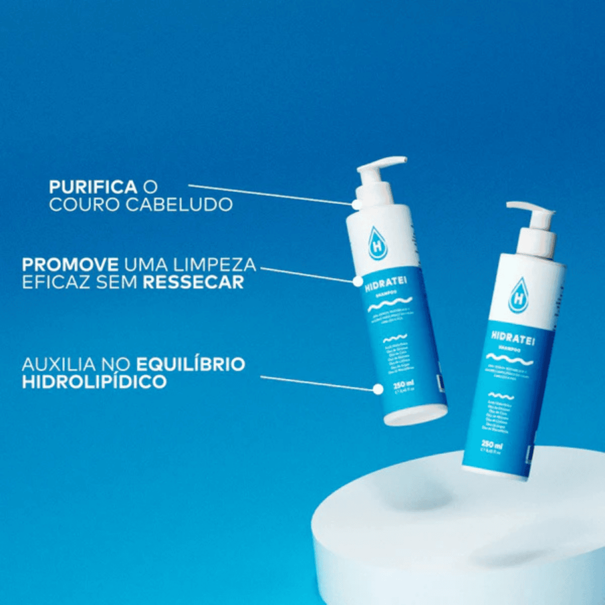 Kit Hidratação Total (spray Hidratei + S.o.s + Shampoo)