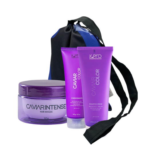 Combo Repair Intense - Shampoo + Condicionador + Caviar Intense Máscara