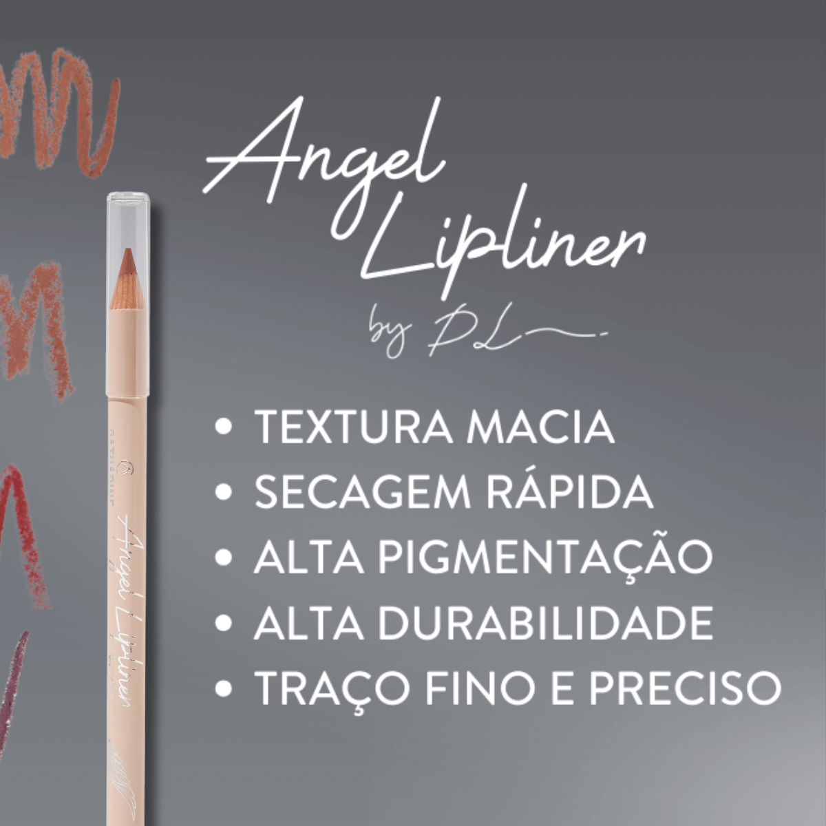Lápis Delineador Para Lábios Angel Lipliner by Pri Lessa - Catharine Hill