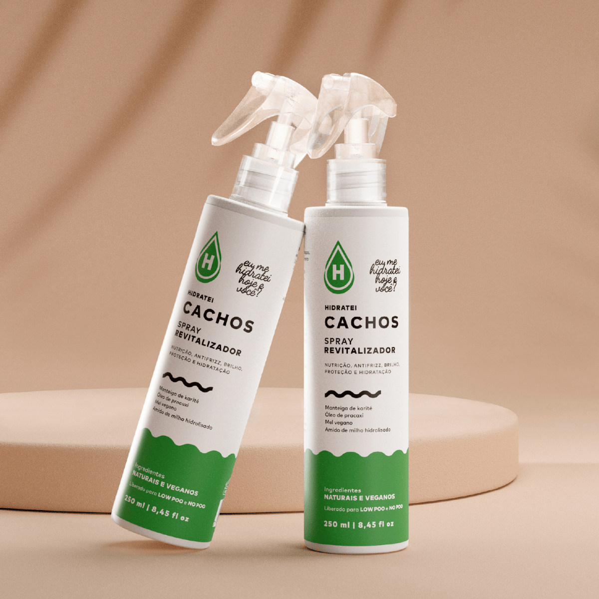 Spray Revitalizador Cachos 250ml - Hidratei