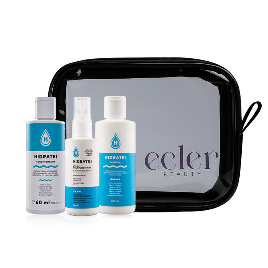 Combo Essencial Viagem - Leave-in + Shampoo e Condicionador