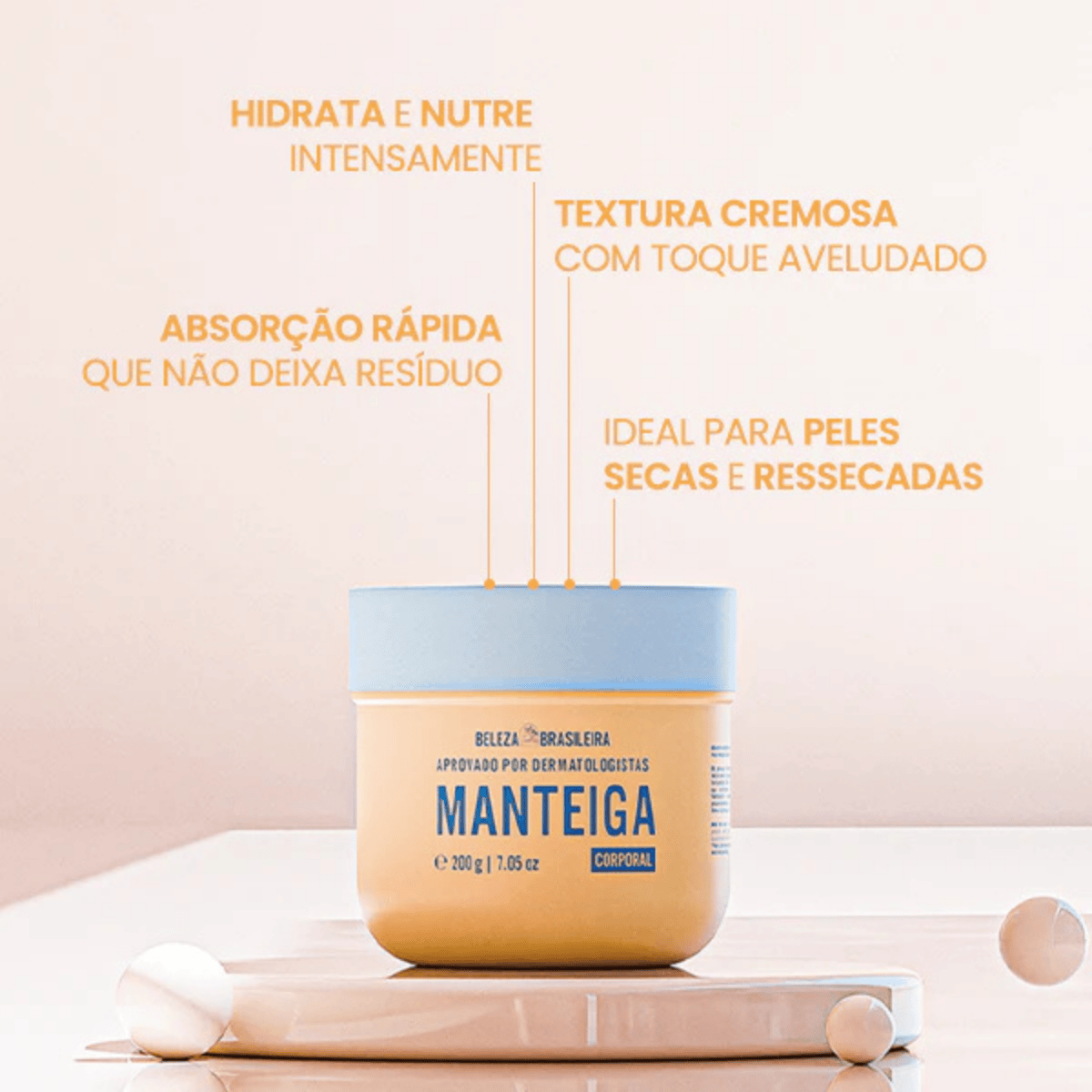 Kit Manteiga Corporal + Esfrega Cream  + Óleo Banho