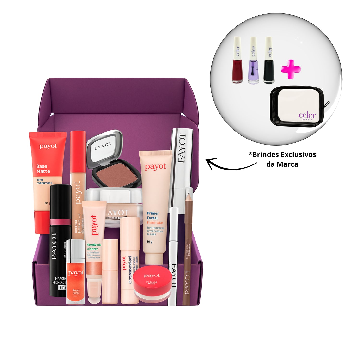 Kit de Maquiagem Completa Payot Original Edição Limitada