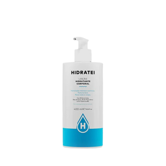 Loção Hidratante Refrescante Corporal 400ml - Hidratei