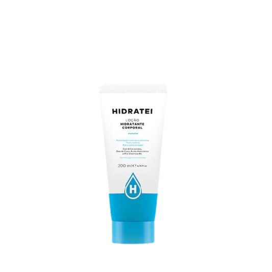 Loção Hidratante Refrescante Corporal 200ml - Hidratei