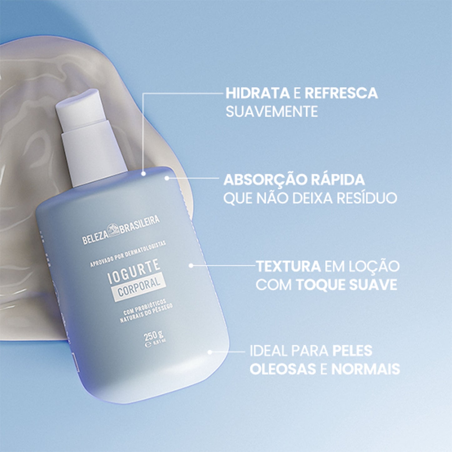 Kit Esfrega Cream + Iorgurte Corporal - Beleza Brasileira