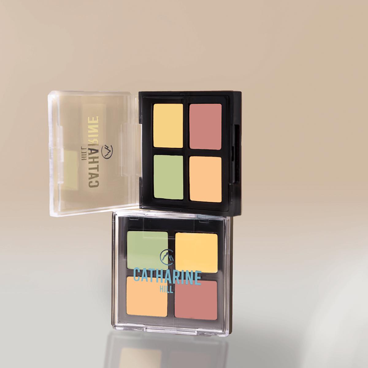 Kit Corretivo Cremoso Camuflagem Pele Clara - Catharine Hill