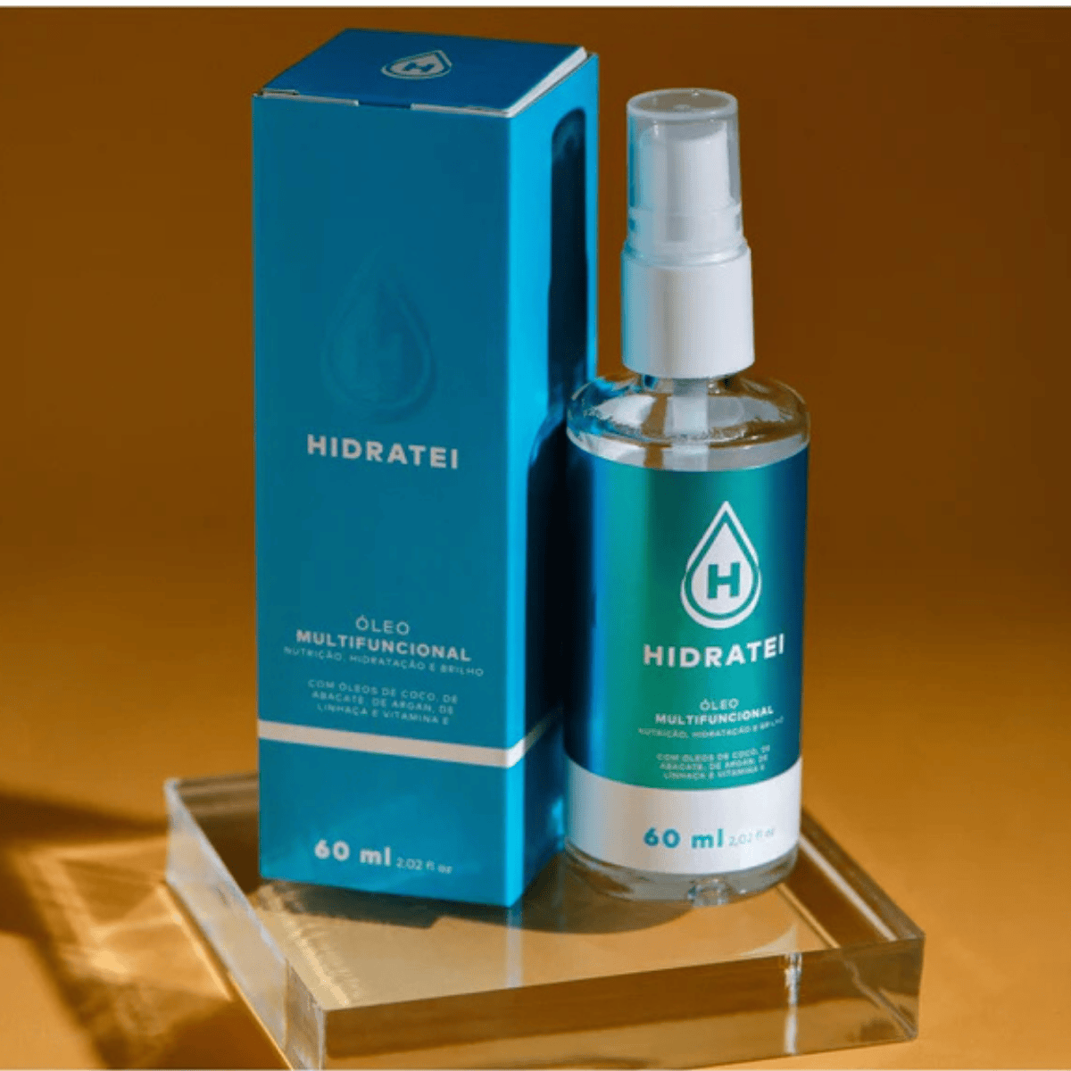 Kit Pre-poo Nutrição Da Hidratei: Shampoo 250ml + Óleo Capilar