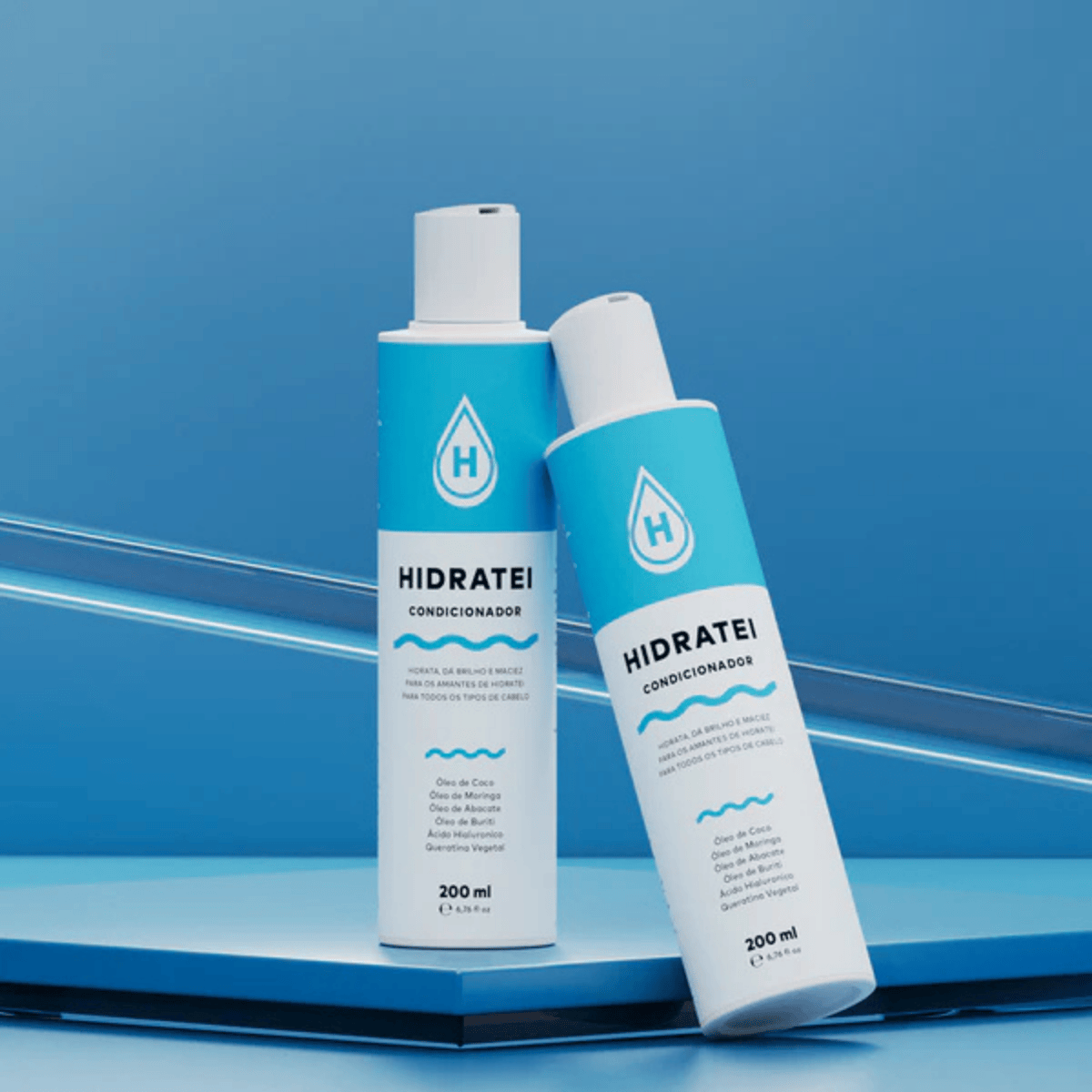 Kit Pre-poo Nutrição Da Hidratei: Shampoo 250ml + Óleo Capilar