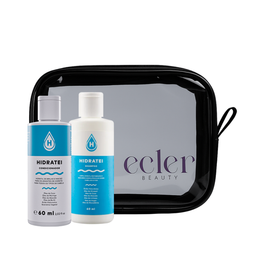 Kit Travel Size - Shampoo e Condicionador 60ml Hidratei