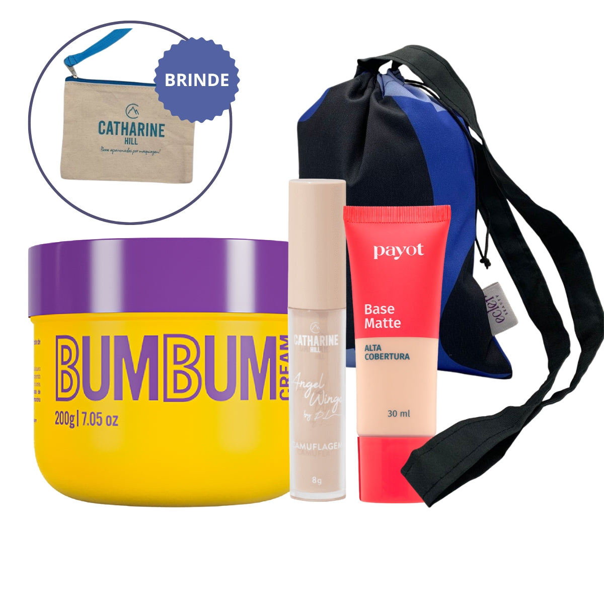 Kit Glow Instantâneo - BB Cream + Base Matte Payot + Corretivo Angel Wings