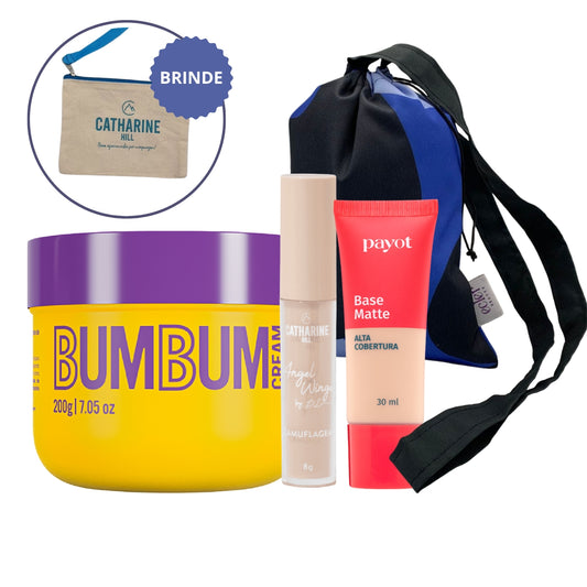 Kit Glow Instantâneo - BB Cream + Base Matte Payot + Corretivo Angel Wings