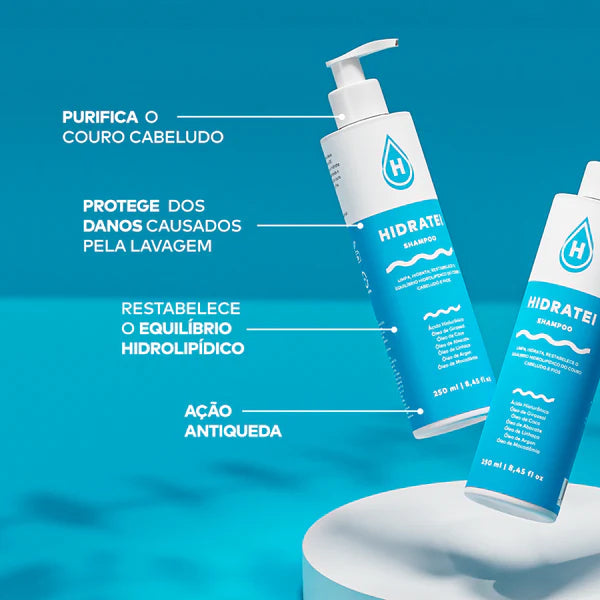 Kit Hidratei Shampoo E Condicionador + Super Máscara 250g