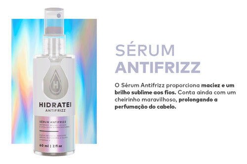 Serum Anti Frizz Óleo Finalizador 60ml - Hidratei
