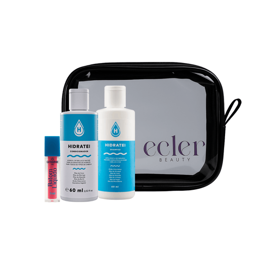 Kit Travel Size - Shampoo e Condicionador 60ml Hidratei
