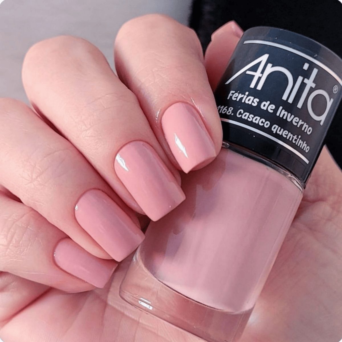 Casaco Quentinho Esmalte Rosa Claro - Anita 10ml