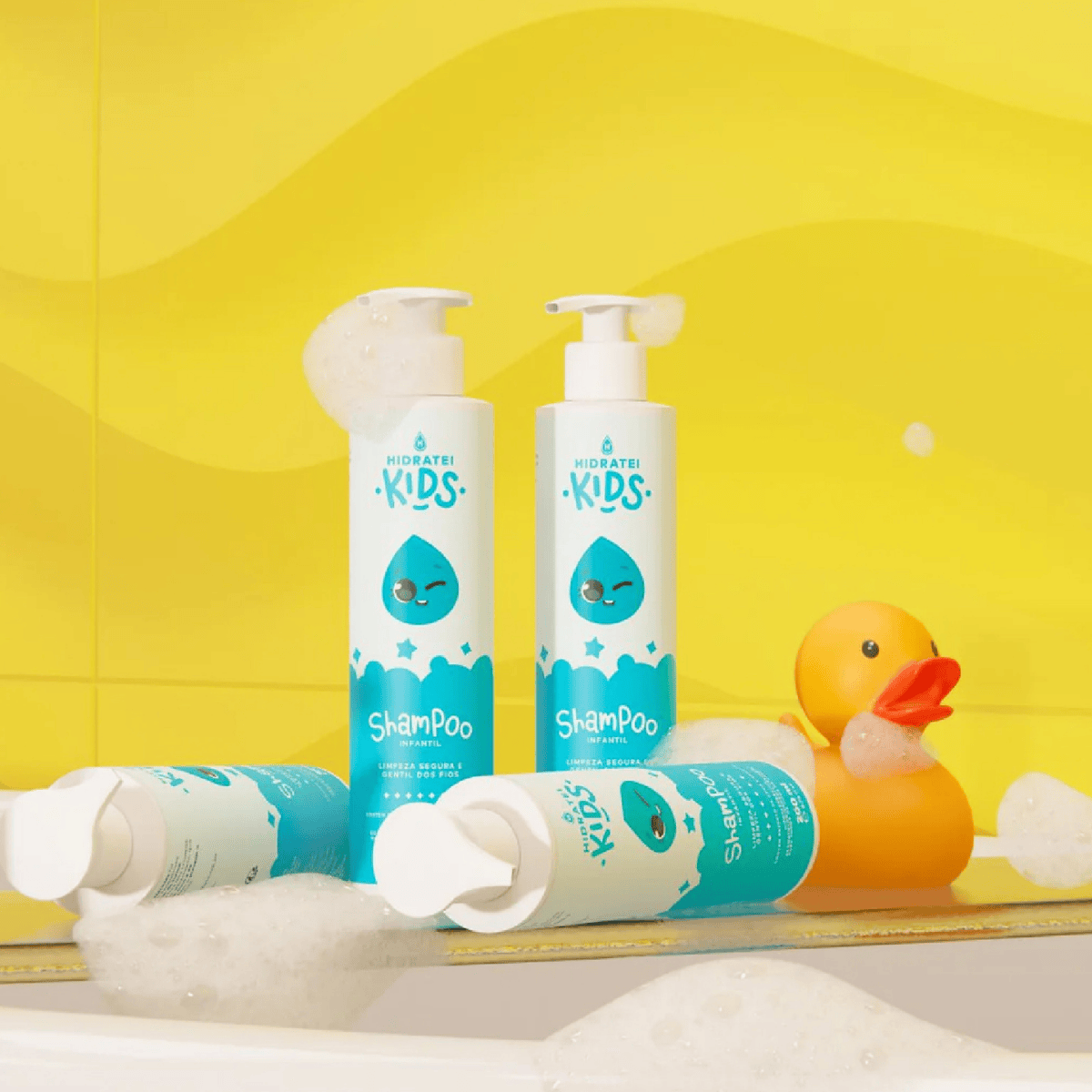 Kit Kids Cuidado Diário - Shampoo E Condicionador Hidratei