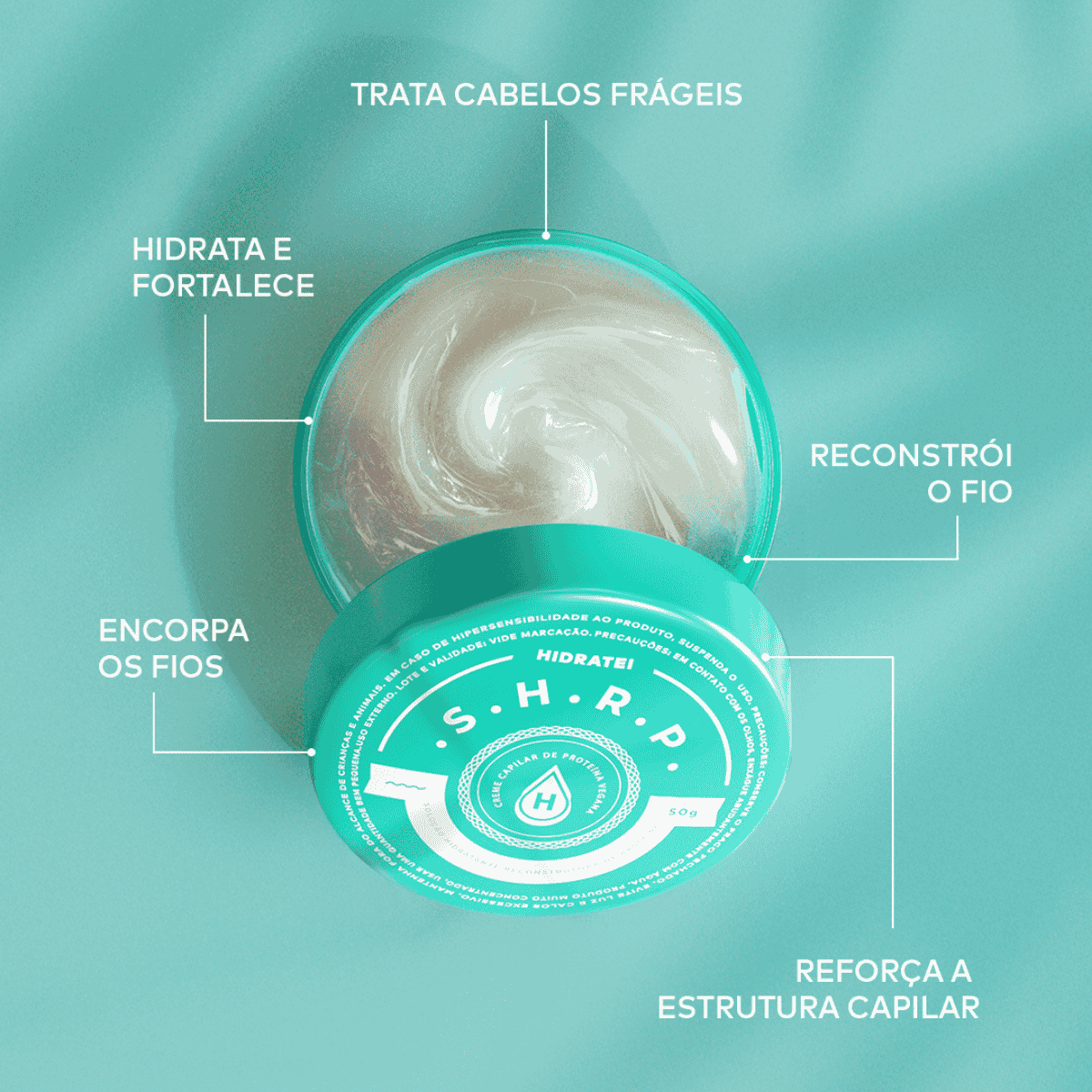 Kit Fixa Tudo + Shrp - Proteina + Spray + Cera Antifrizz