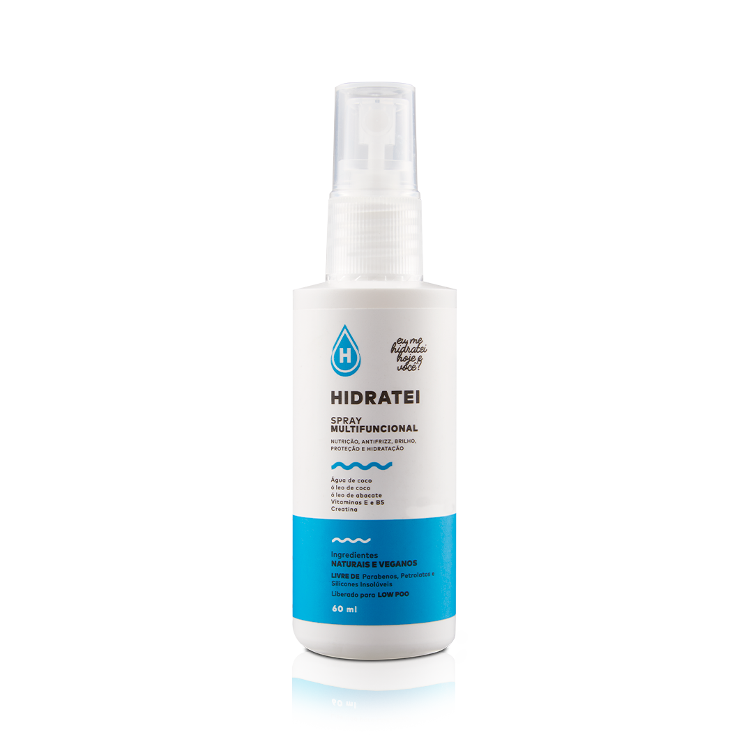 Mini Spray Leave-in Multifuncional 60ml - Hidratei