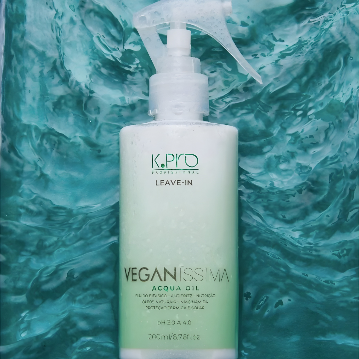 Leave-in Acqua Oil Veganíssima Antifrizz 200ml - K.Pro