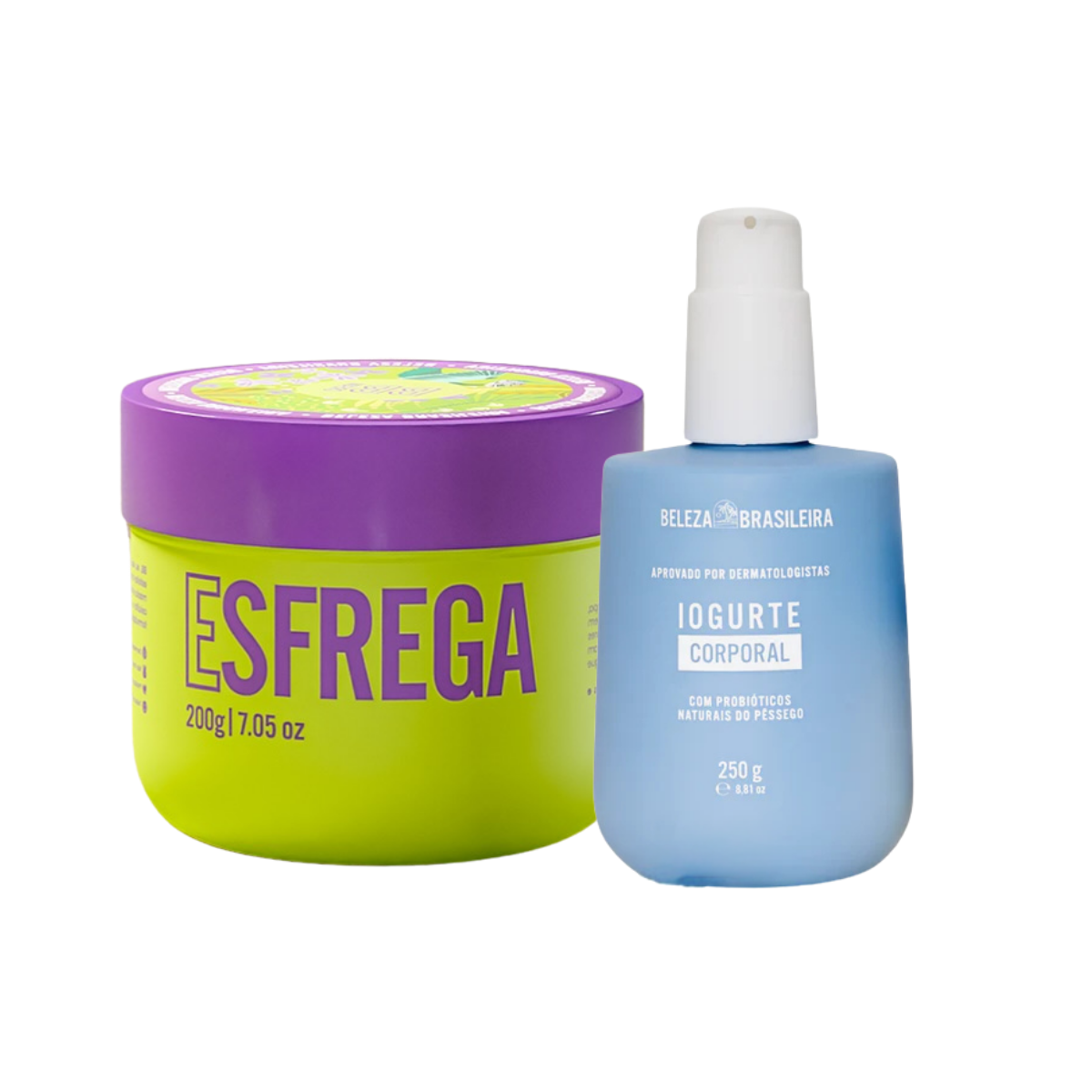 Kit Esfrega Cream + Iorgurte Corporal - Beleza Brasileira