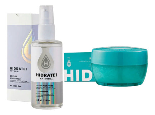 Kit Fios Alinhados Hidratei Para Cabelos Mais Firmes