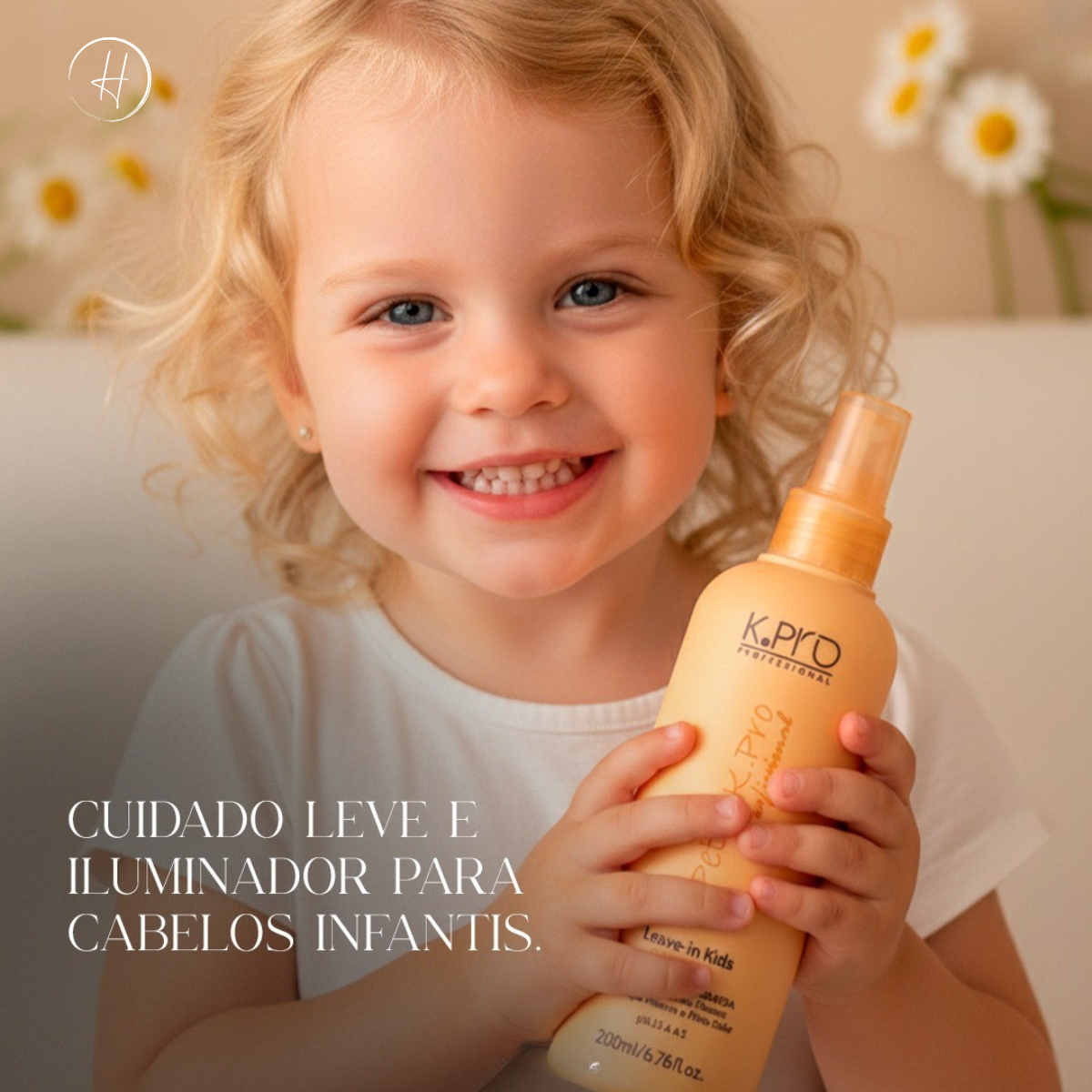 Kit Infantil Camomila Loção 250g + Leave-in 200ml Kids